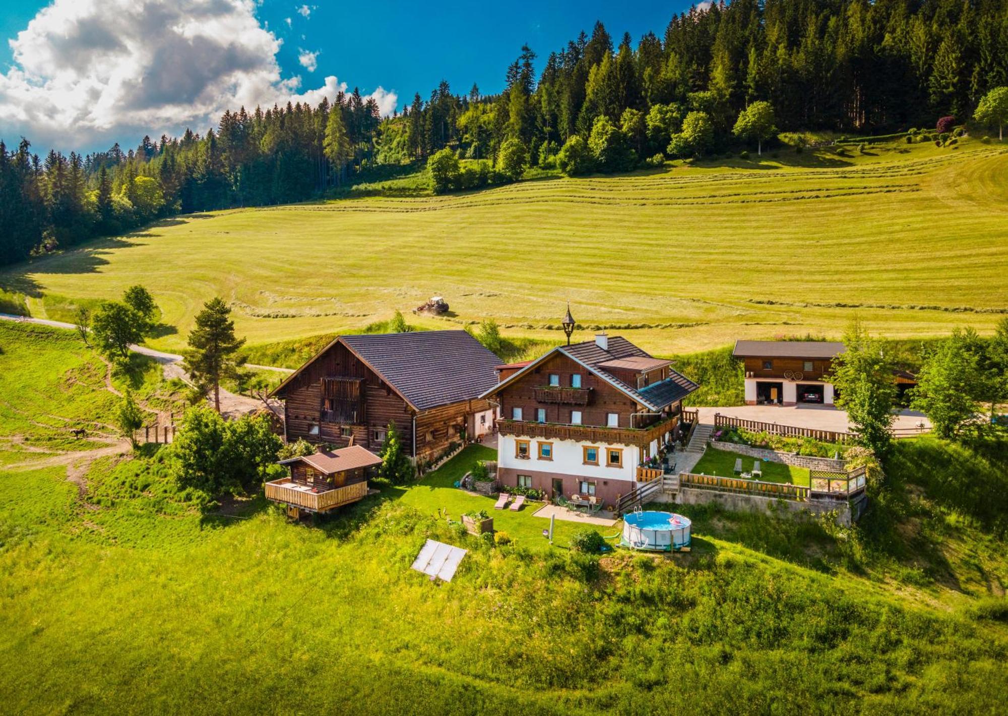 فيلا Gschwandtgut Urlaub Am Bauernhof Schwemmberg المظهر الخارجي الصورة